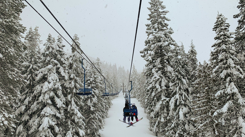 Mt. Hood ski lift