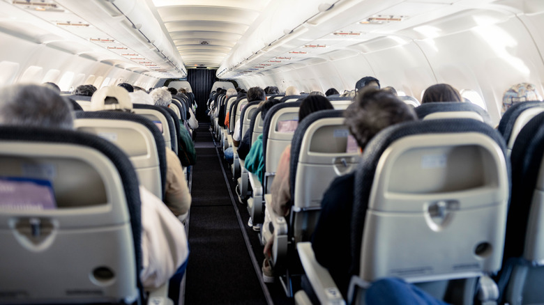 Airline cabin interior