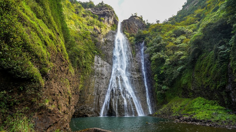 waterfall in Hawaii