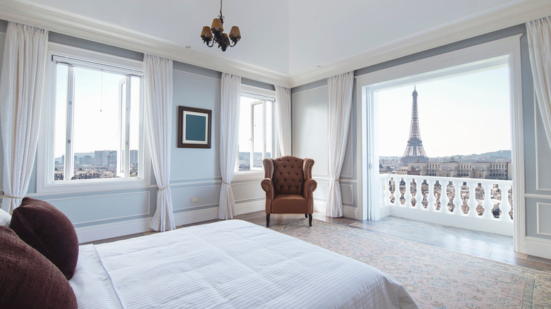 Apartment in Paris view