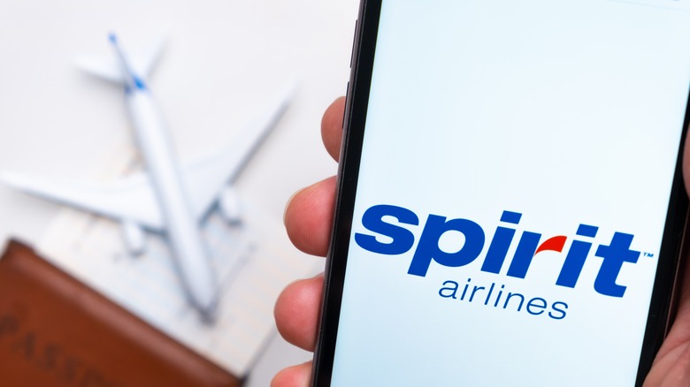 Spirit Airlines mobile app