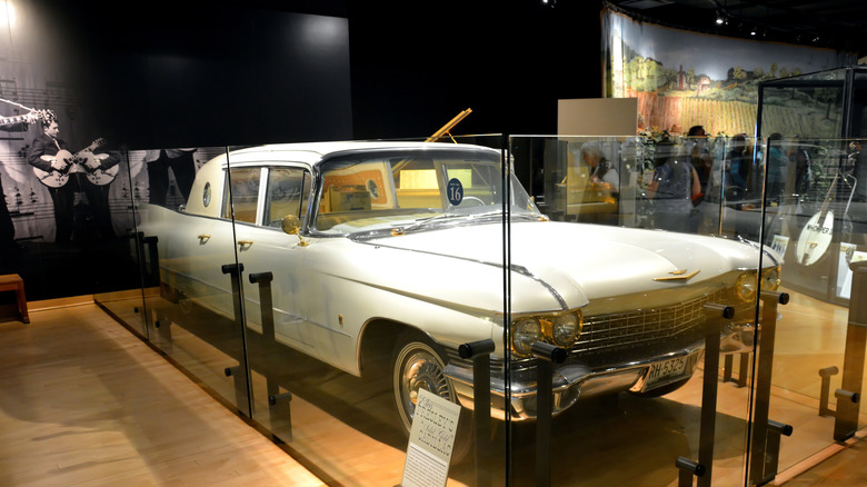 Elvis's gold Cadillac limo