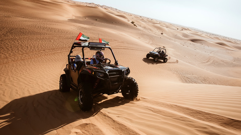 ATVs in Dubai desert