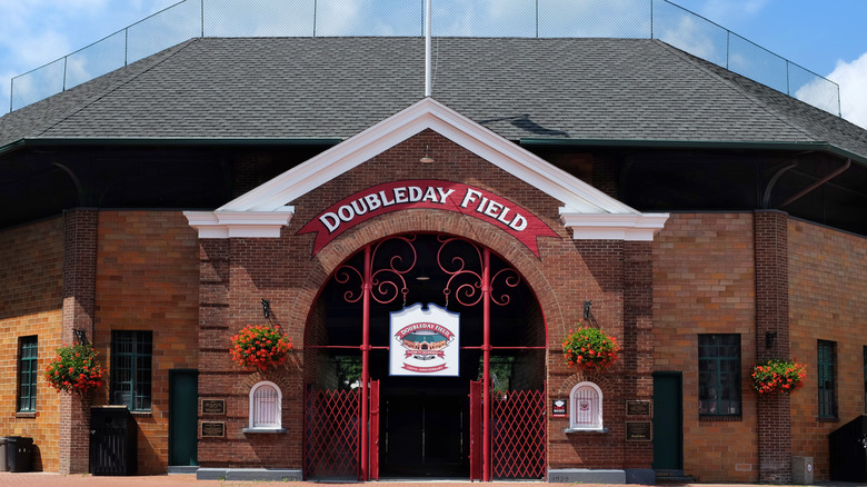 Front of Doubleday Field