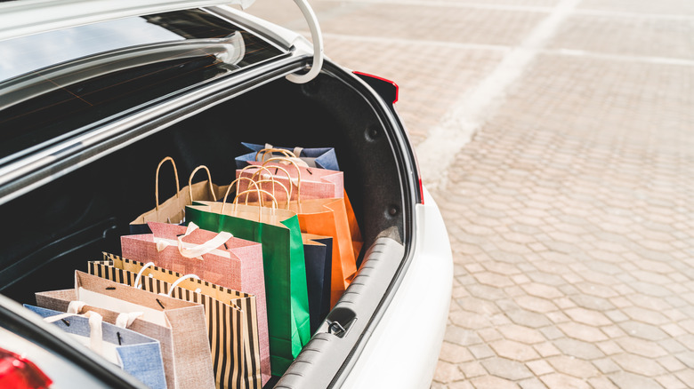 Presents in the trunk