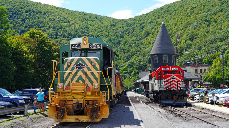 Jim Thorpe trains