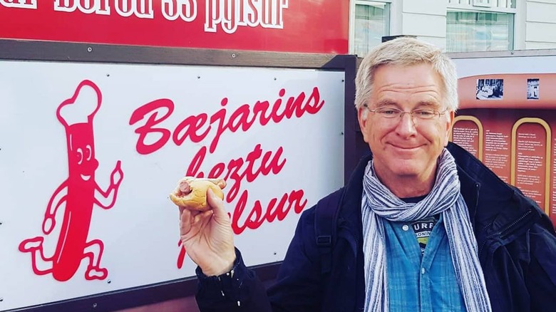 Rick Steves Iceland hot dog