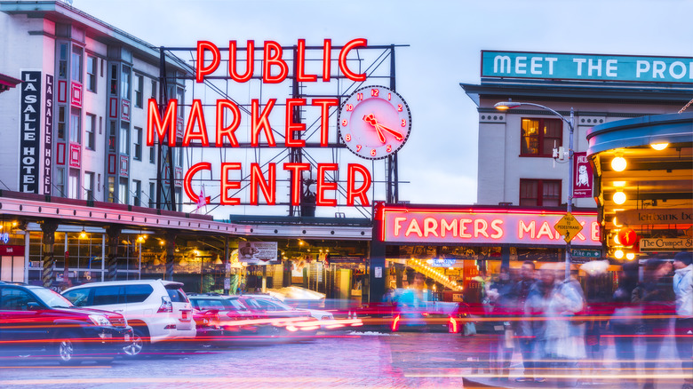 view of Pike Place Market