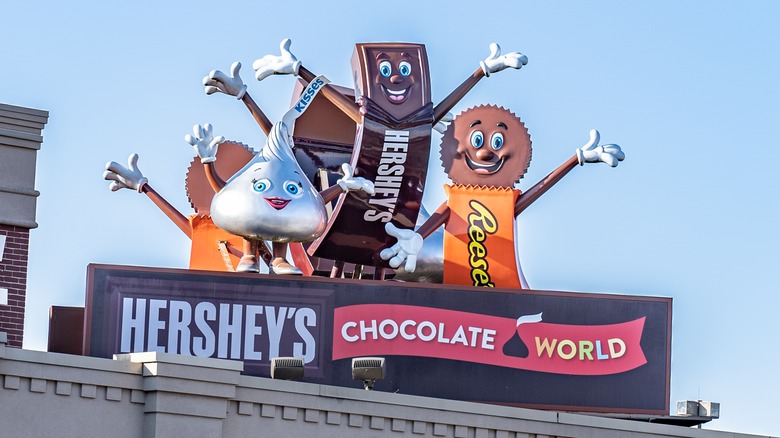 Entrance for Hershey's Chocolate World