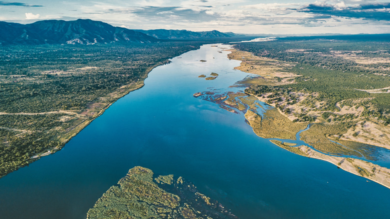 River in Lower Zambezi NP