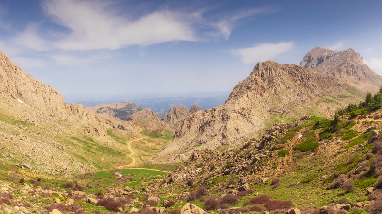 Atlas Mountains in Algeria