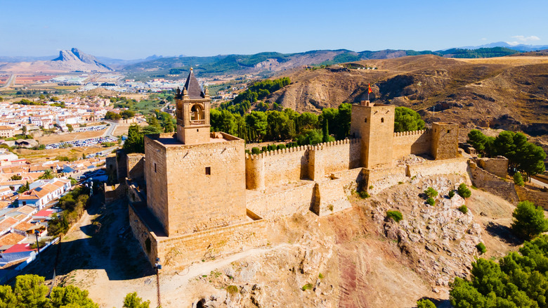 Alcazaba fortress in Antequera, Spain