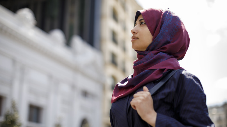 Woman in hijab