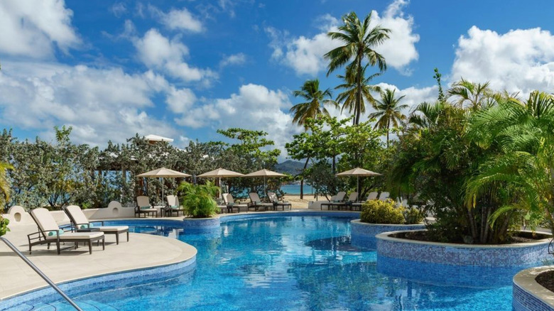 Spice Island resort pool 