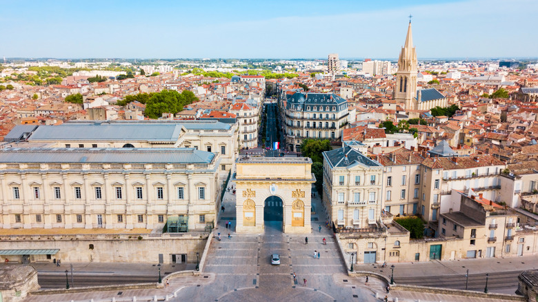 Montpellier from above