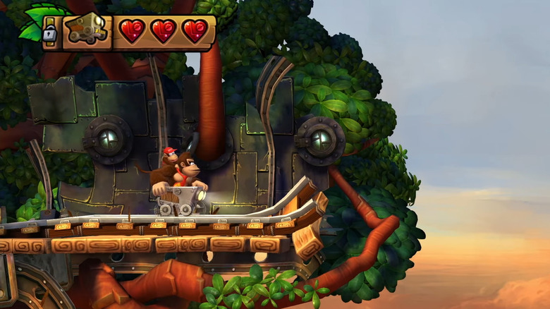 Donkey Kong Country broken track