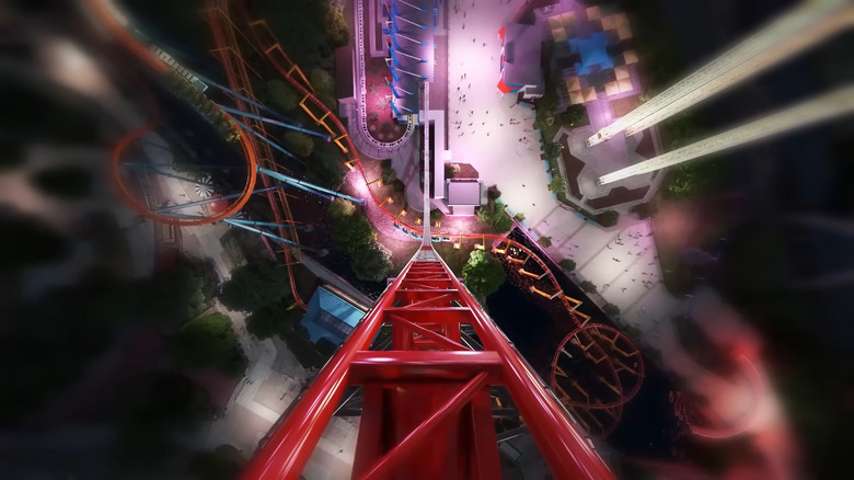 Top Thrill 2 roller coaster at Cedar Point concept art