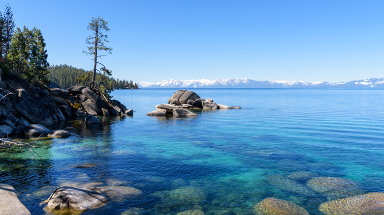 Lake Tahoe shoreline