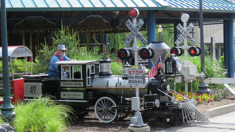 Zooline train at St. Louis Zoo