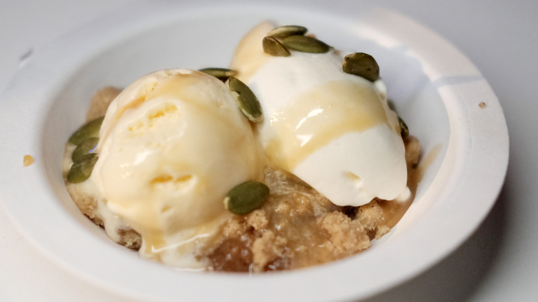 Davey's Ice Cream in a bowl