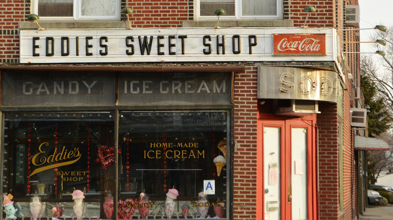 Eddie's Sweet Shop exterior facade