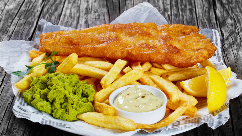 Fish and chips UK