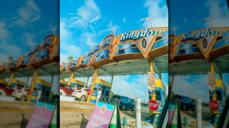 Magic Kingdom preferred parking entrance