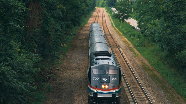 Amtrak train