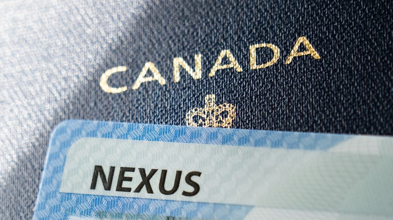 NEXUS card over Canadian passport