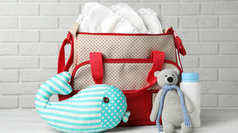 Stylish diaper bag