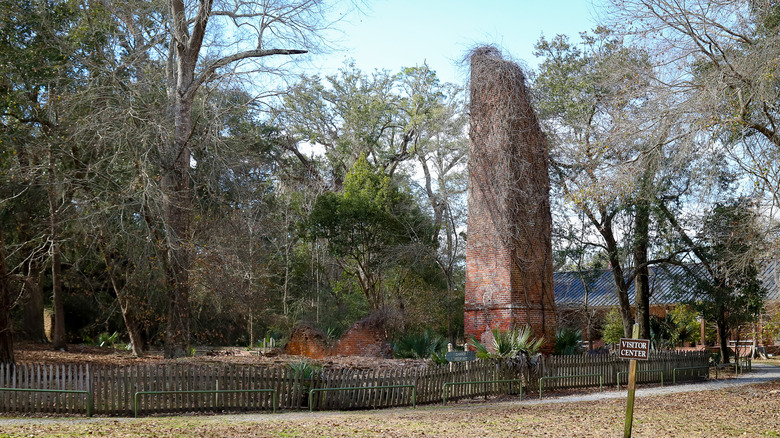 Fontainbleau State Park's sugar mill ruins