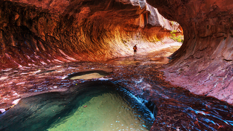 View of the Subway in Zion National Park