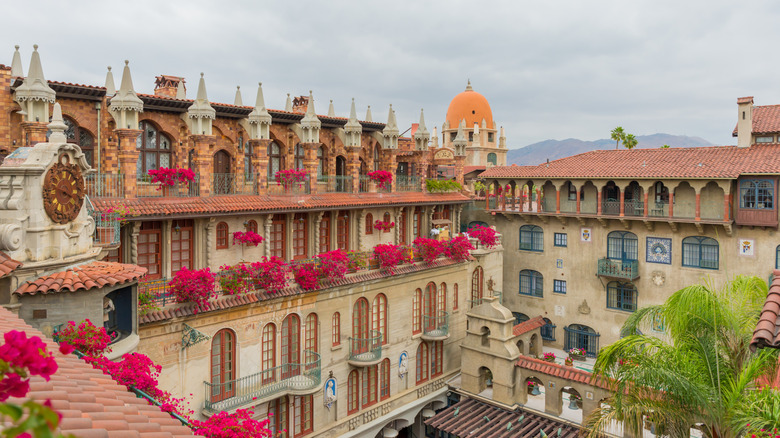 Exterior of Mission Inn Hotel