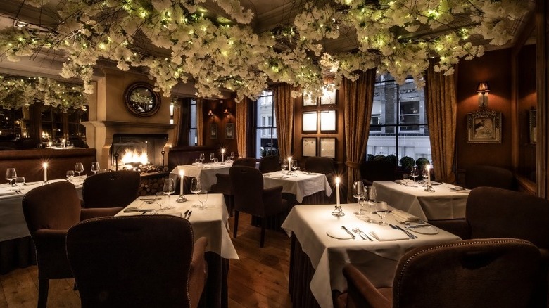 dining room at Clos Maggiore