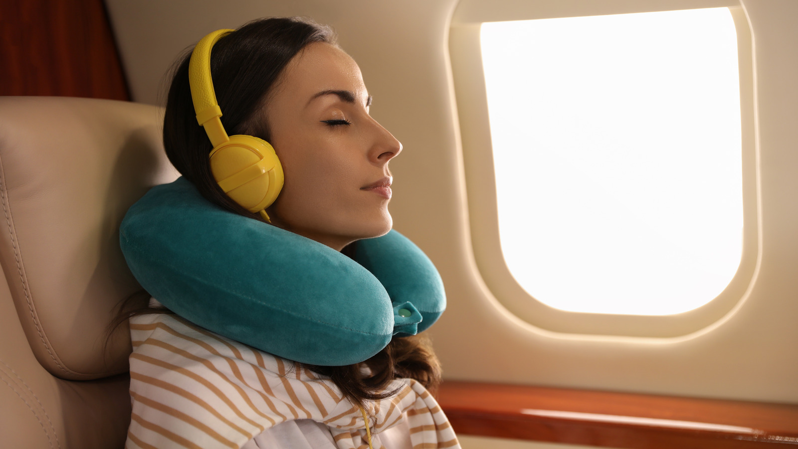 Make Sleeping On A Plane Even Easier With This Simple Tip