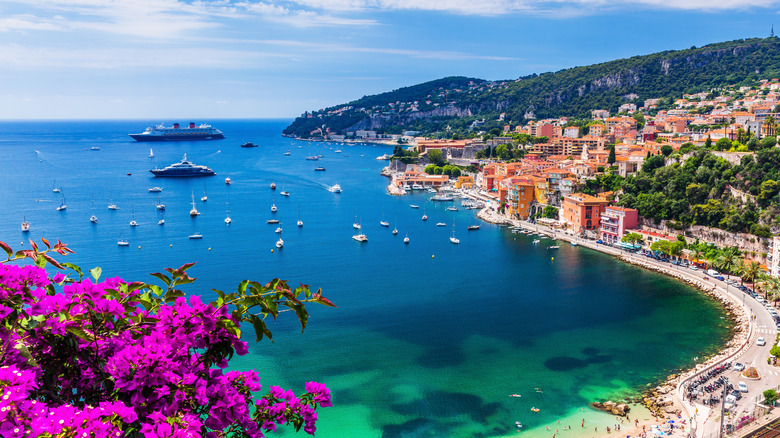 Villefrance-sur-Mer seaside view