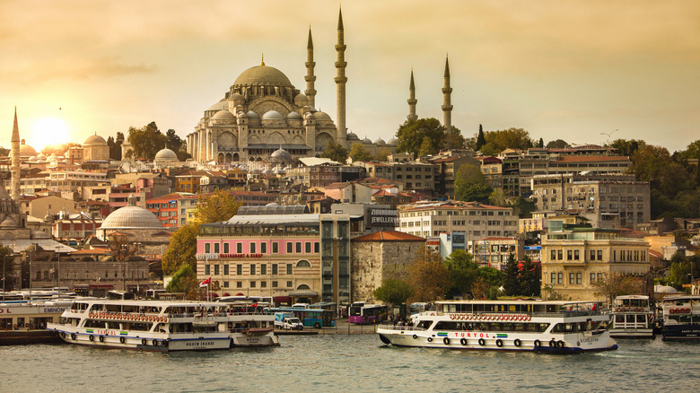 Istanbul, Turkey on Bosphorus