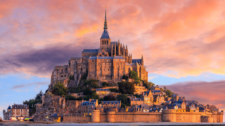 Mont-Saint-Michel, France castle