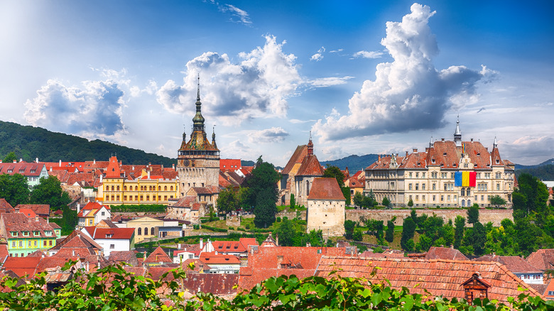 Sighisoara, Romania castles and buildings