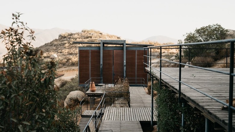 Modern cabin rental at Encuentro Guadalupe