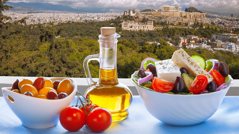 Food in Athens, Greece