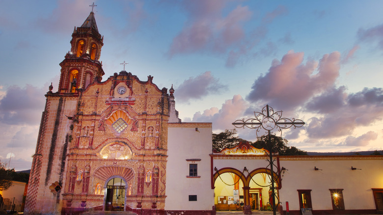 A church in Mexico