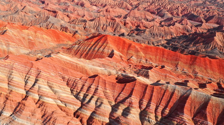 Zhangye Danxia Landform in Gansu, China