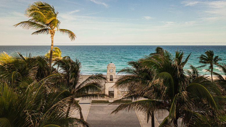 Ocean view from Palm Beach, Florida