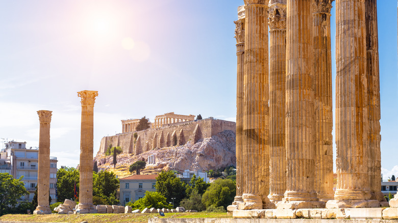 Ruins in Athens