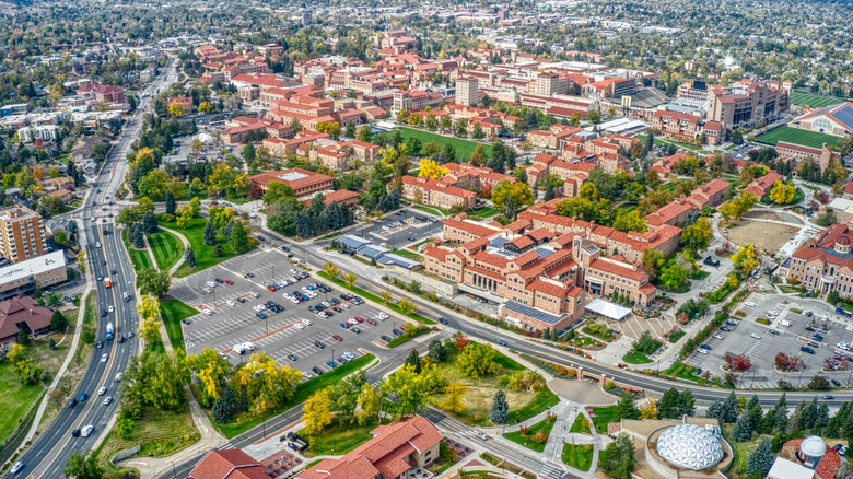 View over University of Colorado