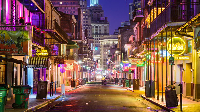 Bars on Bourbon Street 