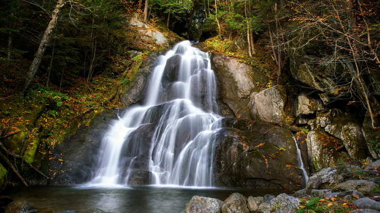 Vermont's Moss Glen Falls