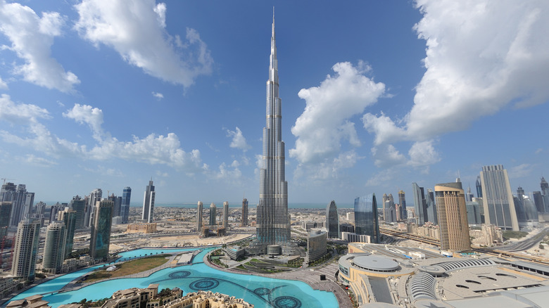 Burj Khalifa and Dubai skyline