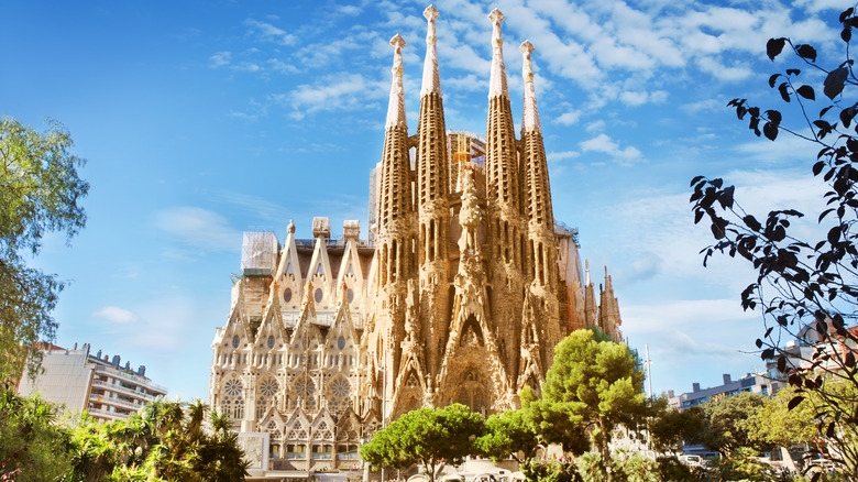 Sagrada Familia Basilica in Barcelona